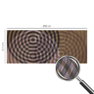 Samolepící tapeta Hypnotizující kruhy