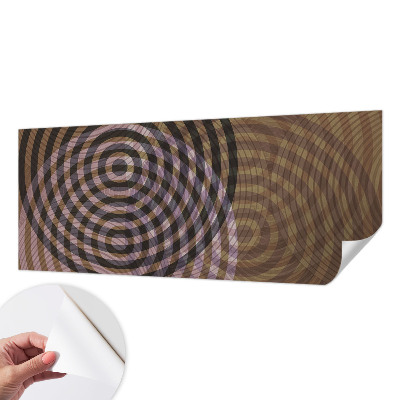Samolepící tapeta Hypnotizující kruhy