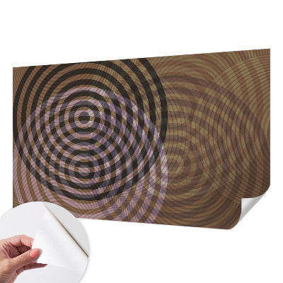 Samolepící tapeta Hypnotizující kruhy