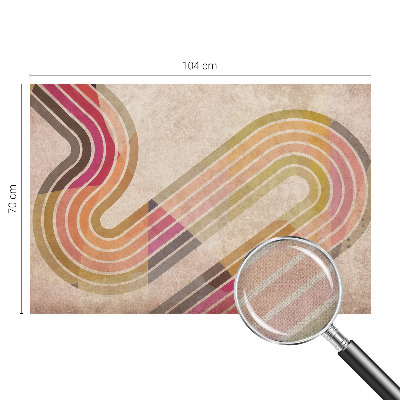 Samolepicí fototapeta do dětského pokoje Geometrické linie