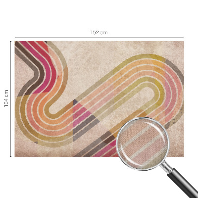 Samolepicí fototapeta do dětského pokoje Geometrické linie