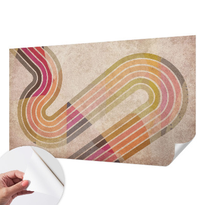 Samolepicí fototapeta do dětského pokoje Geometrické linie