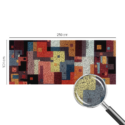 Samolepící fototapeta 3d Barevné tvary