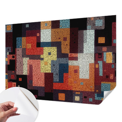 Samolepící fototapeta 3d Barevné tvary