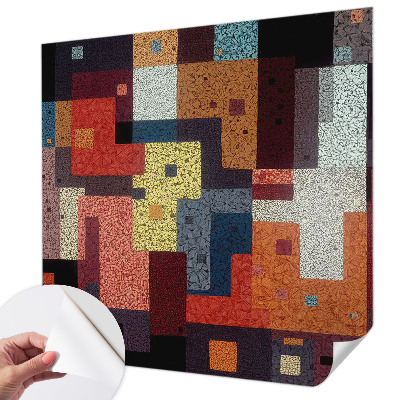 Samolepící fototapeta 3d Barevné tvary