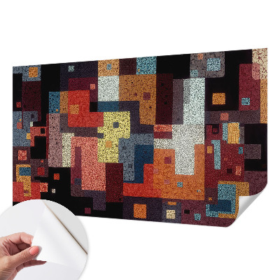 Samolepící fototapeta 3d Barevné tvary