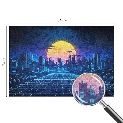 Samolepící tapeta Futuristická krajina