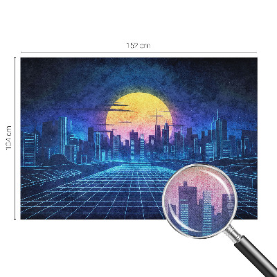 Samolepící tapeta Futuristická krajina