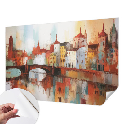 Samolepicí fototapeta Městská krajina