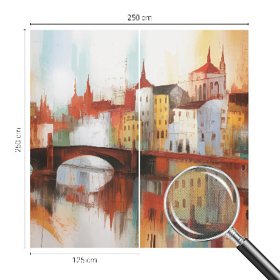 Samolepicí fototapeta Městská krajina