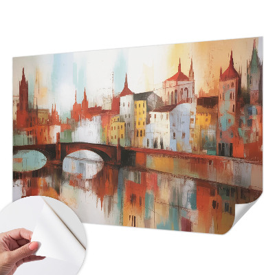Samolepicí fototapeta Městská krajina