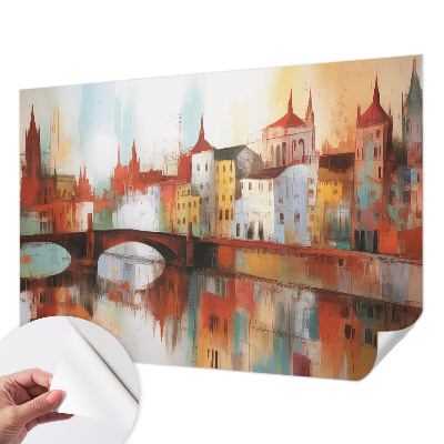 Samolepicí fototapeta Městská krajina