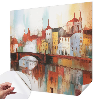 Samolepicí fototapeta Městská krajina