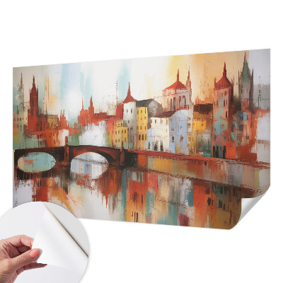 Samolepicí fototapeta Městská krajina