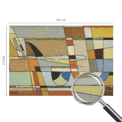 Samolepicí fototapeta do dětského pokoje Geometrická harmonie