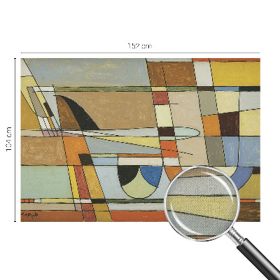 Samolepicí fototapeta do dětského pokoje Geometrická harmonie