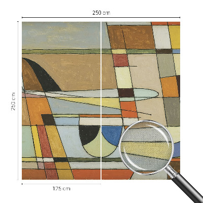 Samolepicí fototapeta do dětského pokoje Geometrická harmonie