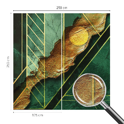Samolepicí dekorativní fototapeta Geometrické napětí