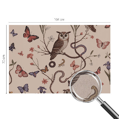 Fotografická tapeta samolepicí Sova příroda