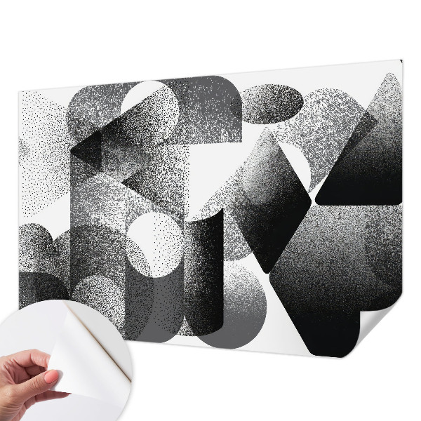 Samolepicí fototapeta na zeď Geometrické tvary