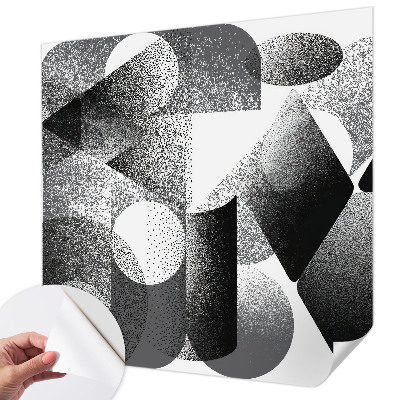 Samolepicí fototapeta na zeď Geometrické tvary