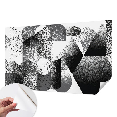 Samolepicí fototapeta na zeď Geometrické tvary