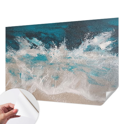 Samolepicí fototapeta do obýváků Oceánské vlny