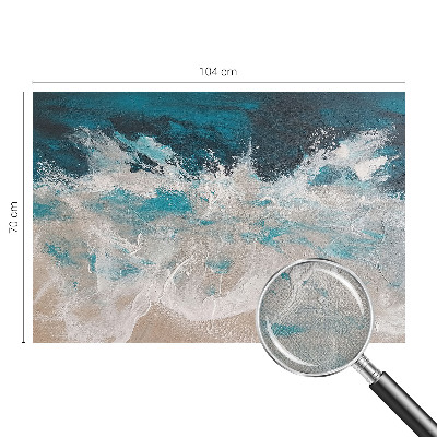 Samolepicí fototapeta do obýváků Oceánské vlny