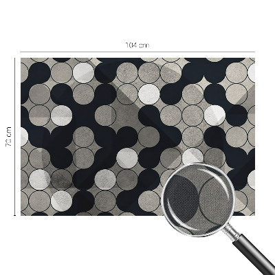 Samolepicí fototapeta do dětského pokoje Geometrické kruhy