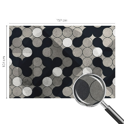 Samolepicí fototapeta do dětského pokoje Geometrické kruhy