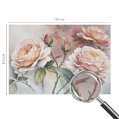 Fototapeta do dětského pokoje Pastelové růže