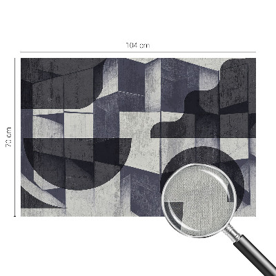 Samolepicí fototapeta do dětského pokoje Geometrická symetrie
