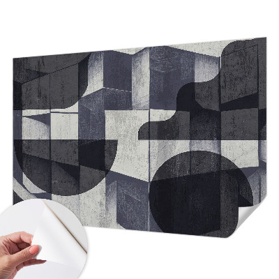 Samolepicí fototapeta do dětského pokoje Geometrická symetrie