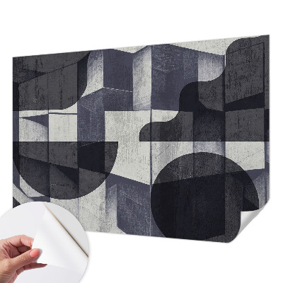 Samolepicí fototapeta do dětského pokoje Geometrická symetrie