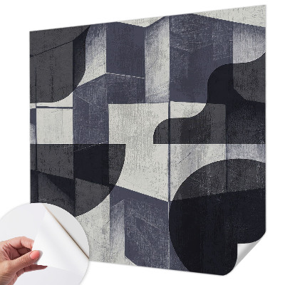 Samolepicí fototapeta do dětského pokoje Geometrická symetrie