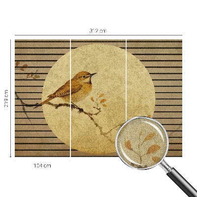 Fotografická tapeta samolepicí Harmony pták