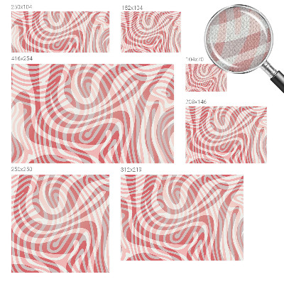 Fototapeta pro holku Vlnité čáry