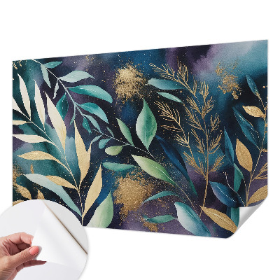 Samolepicí fototapeta na míru Botanické listy
