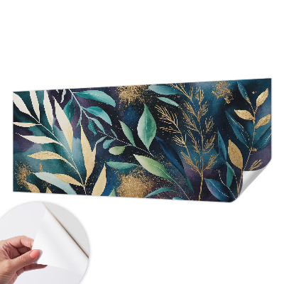 Samolepicí fototapeta na míru Botanické listy