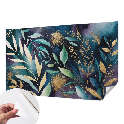 Samolepicí fototapeta na míru Botanické listy