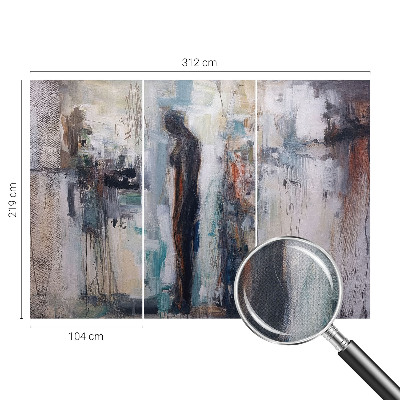 Samolepicí fototapeta do dětského pokoje Záhadná postava