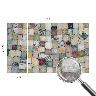 Samolepící fototapeta 3d Barevná mozaika