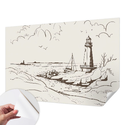 Fotografická tapeta samolepicí Pobřežní krajina