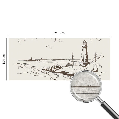 Fotografická tapeta samolepicí Pobřežní krajina