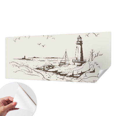 Fotografická tapeta samolepicí Pobřežní krajina