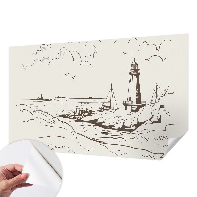 Fotografická tapeta samolepicí Pobřežní krajina