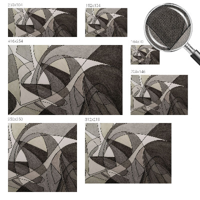 Fototapeta pro holku Geometrická abstrakce