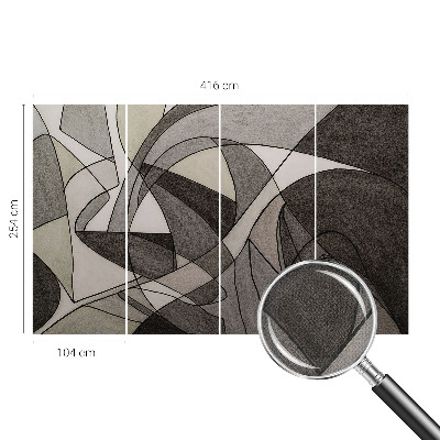 Fototapeta pro holku Geometrická abstrakce
