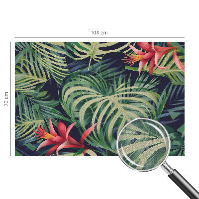 Samolepicí fototapeta na míru Exotické rostliny