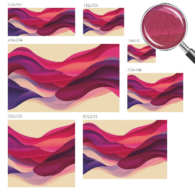 Samolepicí dekorativní fototapeta Tekuté vlny